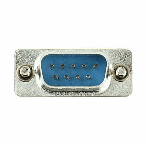 DB9 9 Pin Male to Male M/M Gender Changer Converter Extension Adapter RS232