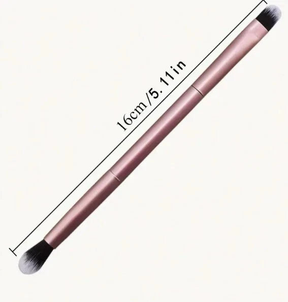 1pc Double-ended Thin Eyeshadow Brush Nose Shadow Brush Blending Brush Concealer
