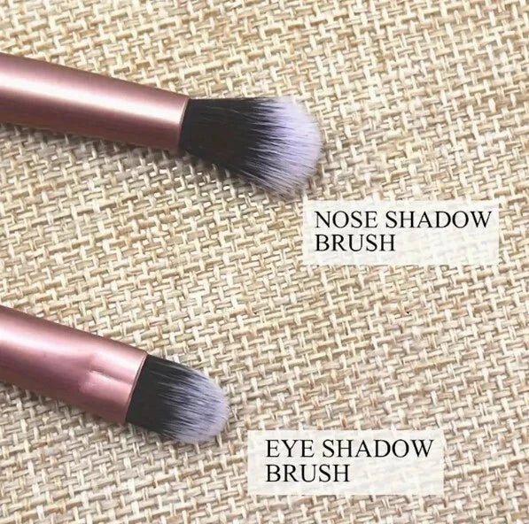 1pc Double-ended Thin Eyeshadow Brush Nose Shadow Brush Blending Brush Concealer